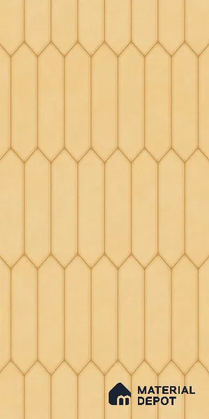 Faux Subway Look Wall & Floor Tile TL 09004 | Glossy Finish 4 ft x 2 ft Vitrified Tile - 9 mm | Suitable For Kitchen, Bathroom & Dining Area