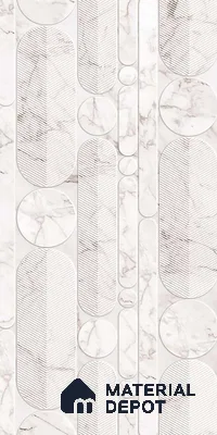 Highlighter Wall Tile TL 08988 | Glossy Finish 4 ft x 2 ft Vitrified Tile - 9 mm | Suitable For Bathroom, Accent/Feature Wall, Dining Area