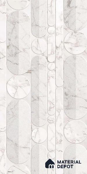 Highlighter Wall Tile TL 08988 | Glossy Finish 4 ft x 2 ft Vitrified Tile - 9 mm | Suitable For Bathroom, Accent/Feature Wall, Dining Area