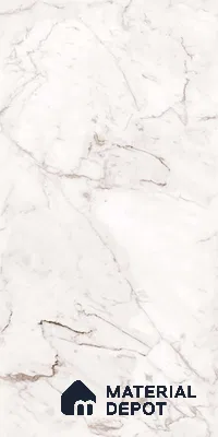 Marble Look Wall & Floor Tile TL 08987 | Glossy Finish 4 ft x 2 ft Vitrified Tile - 9 mm | Suitable For Kitchen, Bathroom, Bedroom & Office