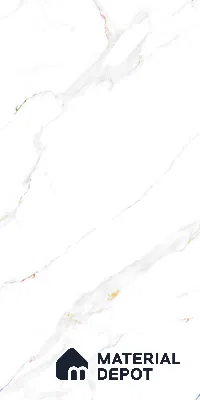 Marble Look Wall & Floor Tile TL 08939 | Glossy Finish 4 ft x 2 ft Vitrified Tile - 9 mm | Suitable For Kitchen, Bathroom, Bedroom & Office