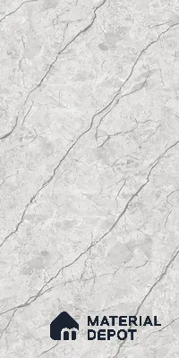 Marble Look Wall & Floor Tile TL 08950 | Glossy Finish 4 ft x 2 ft Vitrified Tile - 9 mm | Suitable For Kitchen, Bathroom, Bedroom & Office