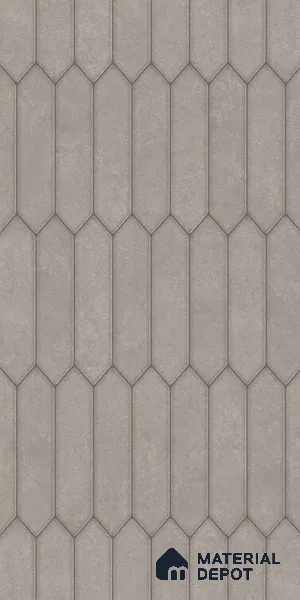 Faux Subway Look Wall & Floor Tile TL 09002 | Glossy Finish 4 ft x 2 ft Vitrified Tile - 9 mm | Suitable For Kitchen, Bathroom & Dining Area