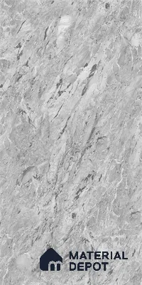 Marble Look Wall & Floor Tile TL 09037 | Glossy Finish 4 ft x 2 ft Vitrified Tile - 9 mm | Suitable For Kitchen, Bathroom, Bedroom & Office