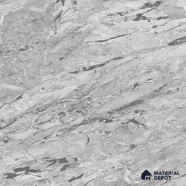 Marble Look Wall & Floor Tile TL 09037 | Glossy Finish 4 ft x 2 ft Vitrified Tile - 9 mm | Suitable For Kitchen, Bathroom, Bedroom & Office