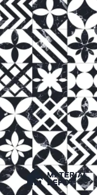 Moroccan Look Wall & Floor Tile TL 09007 | Glossy Finish 4 ft x 2 ft Vitrified Tile - 9 mm | Suitable For Kitchen, Bathroom, Bedroom & Office
