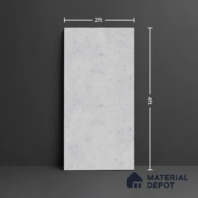 Stone Look Wall & Floor Tile TL 09032 | Glossy Finish 4 ft x 2 ft Vitrified Tile - 9 mm | Suitable For Kitchen, Bathroom, Bedroom & Office