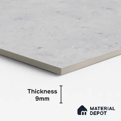 Stone Look Wall & Floor Tile TL 09032 | Glossy Finish 4 ft x 2 ft Vitrified Tile - 9 mm | Suitable For Kitchen, Bathroom, Bedroom & Office