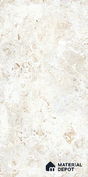 Marble Look Wall & Floor Tile TL 08885 | Glossy Finish 4 ft x 2 ft Vitrified Tile - 9 mm | Suitable For Kitchen, Bathroom, Bedroom & Office