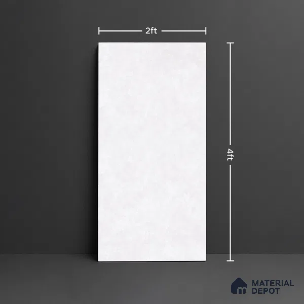 Stone Look Wall & Floor Tile TL 08966 | Glossy Finish 4 ft x 2 ft Vitrified Tile - 9 mm | Suitable For Kitchen, Bathroom, Bedroom & Office