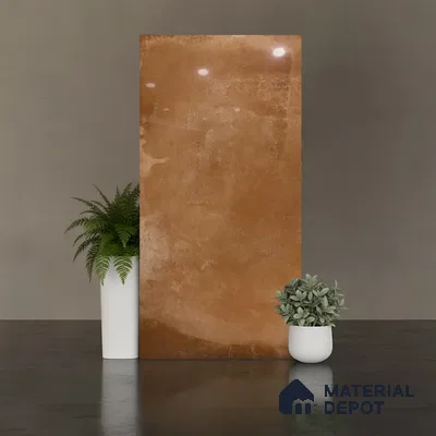 Stone Look Wall & Floor Tile TL 08891 | Glossy Finish 4 ft x 2 ft Vitrified Tile - 9 mm | Suitable For Kitchen, Bathroom, Bedroom & Office