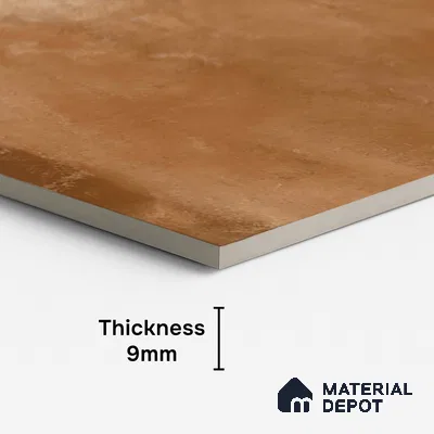 Stone Look Wall & Floor Tile TL 08891 | Glossy Finish 4 ft x 2 ft Vitrified Tile - 9 mm | Suitable For Kitchen, Bathroom, Bedroom & Office