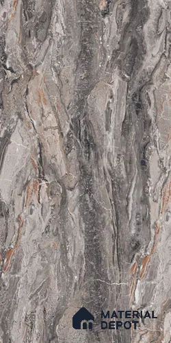 Marble Look Wall & Floor Tile TL 08960 | Glossy Finish 4 ft x 2 ft Vitrified Tile - 9 mm | Suitable For Kitchen, Bathroom, Bedroom & Office