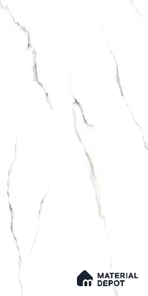 Marble Look Wall & Floor Tile TL 08892 | Glossy Finish 4 ft x 2 ft Vitrified Tile - 9 mm | Suitable For Kitchen, Bathroom, Bedroom & Office