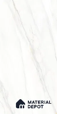 Marble Look Wall & Floor Tile TL 08930 | Glossy Finish 4 ft x 2 ft Vitrified Tile - 9 mm | Suitable For Kitchen, Bathroom, Bedroom & Office