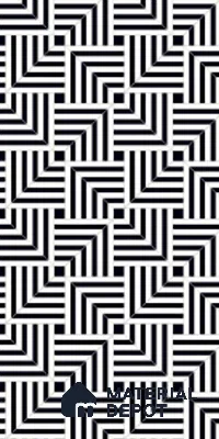 Patterned Look Wall & Floor Tile TL 09005 | Glossy Finish 4 ft x 2 ft Vitrified Tile - 9 mm | Suitable For Kitchen, Bathroom, Bedroom & Office