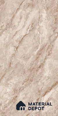 Marble Look Wall & Floor Tile TL 08947 | Glossy Finish 4 ft x 2 ft Vitrified Tile - 9 mm | Suitable For Kitchen, Bathroom, Bedroom & Office