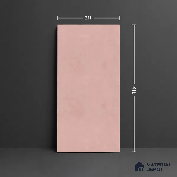 Cement Look Wall & Floor Tile TL 08972 | Glossy Finish 4 ft x 2 ft Vitrified Tile - 9 mm | Suitable For Kitchen, Bathroom, Bedroom & Office