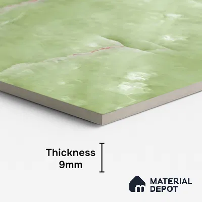 Patterned Look Wall & Floor Tile TL 08896 | Glossy Finish 4 ft x 2 ft Vitrified Tile - 9 mm | Suitable For Kitchen, Bathroom, Bedroom & Office