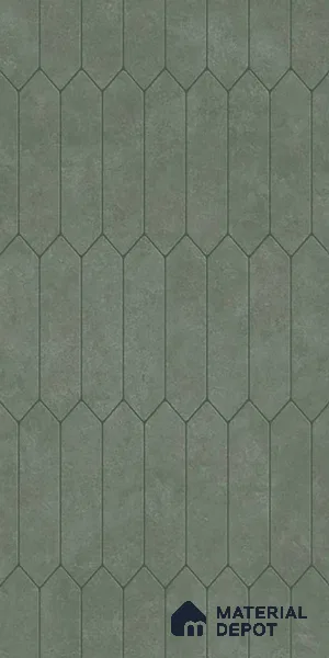 Faux Subway Look Wall & Floor Tile TL 08999 | Glossy Finish 4 ft x 2 ft Vitrified Tile - 9 mm | Suitable For Kitchen, Bathroom & Dining Area