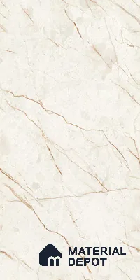 Marble Floor & Wall TL 12560 Frido Crema 4 ft x 2 ft Glossy Finish Vitrified Tile - 9 mm