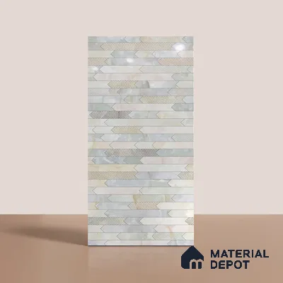 Highlighter Wall Tile TL 08994 | Glossy Finish 4 ft x 2 ft Vitrified Tile - 9 mm | Suitable For Bathroom, Accent/Feature Wall, Dining Area