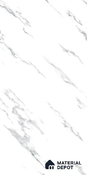 Marble Look Wall & Floor Tile TL 08938 | Glossy Finish 4 ft x 2 ft Vitrified Tile - 9 mm | Suitable For Kitchen, Bathroom, Bedroom & Office