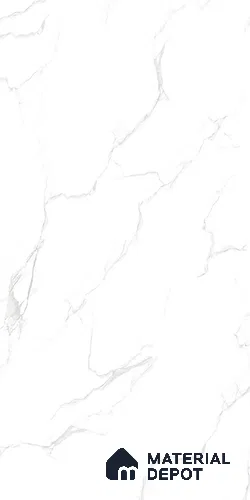 Marble Look Wall & Floor Tile TL 09031 | Glossy Finish 4 ft x 2 ft Vitrified Tile - 9 mm | Suitable For Kitchen, Bathroom, Bedroom & Office