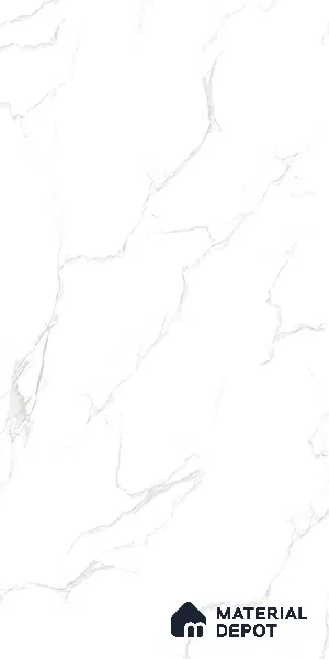 Marble Look Wall & Floor Tile TL 09031 | Glossy Finish 4 ft x 2 ft Vitrified Tile - 9 mm | Suitable For Kitchen, Bathroom, Bedroom & Office