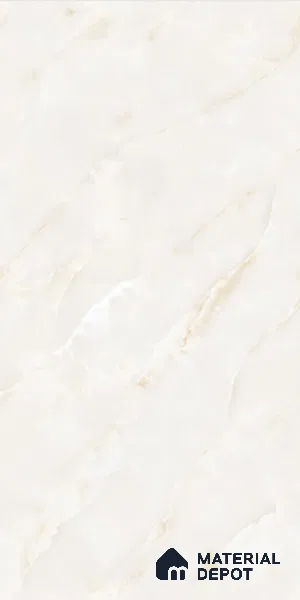 Marble Look Wall & Floor Tile TL 08944 | Glossy Finish 4 ft x 2 ft Vitrified Tile - 9 mm | Suitable For Kitchen, Bathroom, Bedroom & Office