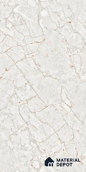 Marble Look Wall & Floor Tile TL 08948 | Glossy Finish 4 ft x 2 ft Vitrified Tile - 9 mm | Suitable For Kitchen, Bathroom, Bedroom & Office