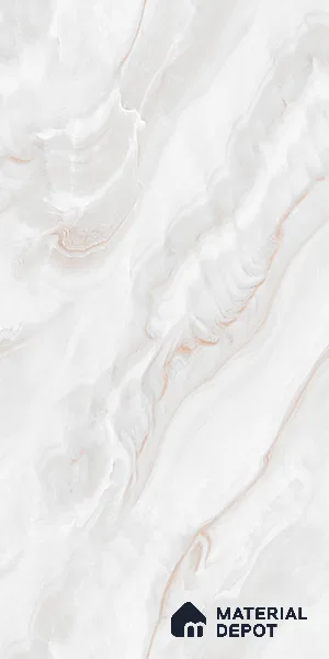 Marble Look Wall & Floor Tile TL 08946 | Glossy Finish 4 ft x 2 ft Vitrified Tile - 9 mm | Suitable For Kitchen, Bathroom, Bedroom & Office