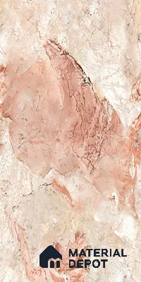 Marble Look Wall & Floor Tile TL 08917 | Glossy Finish 4 ft x 2 ft Vitrified Tile - 9 mm | Suitable For Kitchen, Bathroom, Bedroom & Office