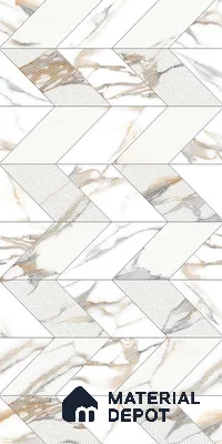 Highlighter Wall Tile TL 08986 | Glossy Finish 4 ft x 2 ft Vitrified Tile - 9 mm | Suitable For Bathroom, Accent/Feature Wall, Foyer