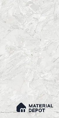 Marble Look Wall & Floor Tile TL 08933 | Glossy Finish 4 ft x 2 ft Vitrified Tile - 9 mm | Suitable For Kitchen, Bathroom, Bedroom & Office