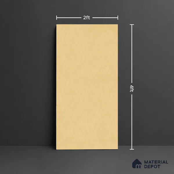 Cement Look Wall & Floor Tile TL 08968 | Glossy Finish 4 ft x 2 ft Vitrified Tile - 9 mm | Suitable For Kitchen, Bathroom, Bedroom & Office