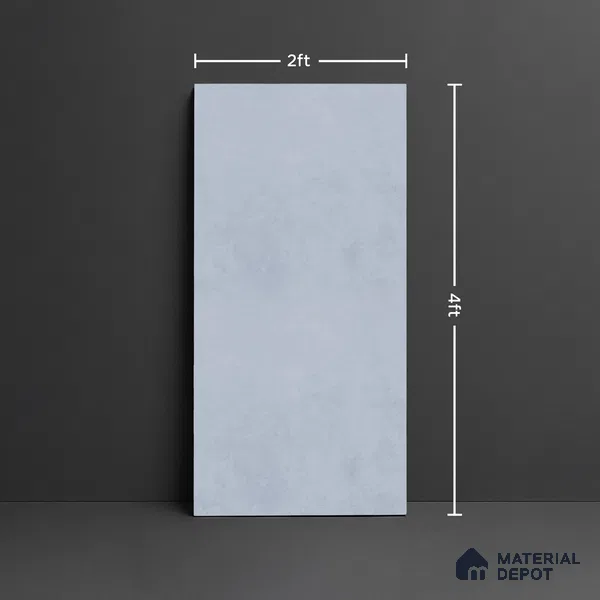Stone Look Wall & Floor Tile TL 08971 | Glossy Finish 4 ft x 2 ft Vitrified Tile - 9 mm | Suitable For Kitchen, Bathroom, Bedroom & Office