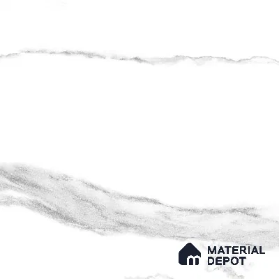 Marble Look Wall & Floor Tile TL 09040 | Glossy Finish 4 ft x 2 ft Vitrified Tile - 9 mm | Suitable For Kitchen, Bathroom, Bedroom & Office