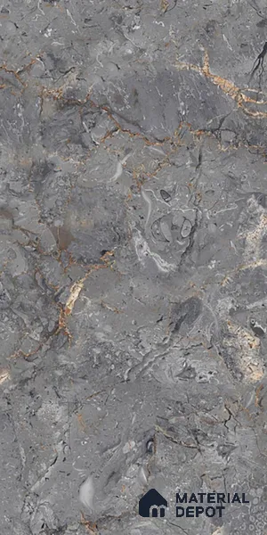 Marble Look Wall & Floor Tile TL 08958 | Glossy Finish 4 ft x 2 ft Vitrified Tile - 9 mm | Suitable For Kitchen, Bathroom, Bedroom & Office