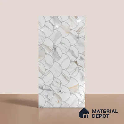 Highlighter Wall Tile TL 08997 | Glossy Finish 4 ft x 2 ft Vitrified Tile - 9 mm | Suitable For Bathroom, Accent/Feature Wall, Dining Area