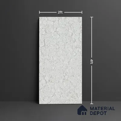 Stone Look Wall & Floor Tile TL 08882 | Glossy Finish 4 ft x 2 ft Vitrified Tile - 9 mm | Suitable For Kitchen, Bathroom, Bedroom & Office