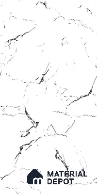 Marble Look Wall & Floor Tile TL 09036 | Glossy Finish 4 ft x 2 ft Vitrified Tile - 9 mm | Suitable For Kitchen, Bathroom, Bedroom & Office