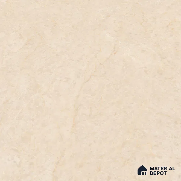 Large Format Marble Floor Tile TL 09446 Paris Beige Glossy Finish Vitrified Tile - 15 mm | Suitable for Living Room, Bedroom, Office | Adhesive and Spacers Must be Used During Installation