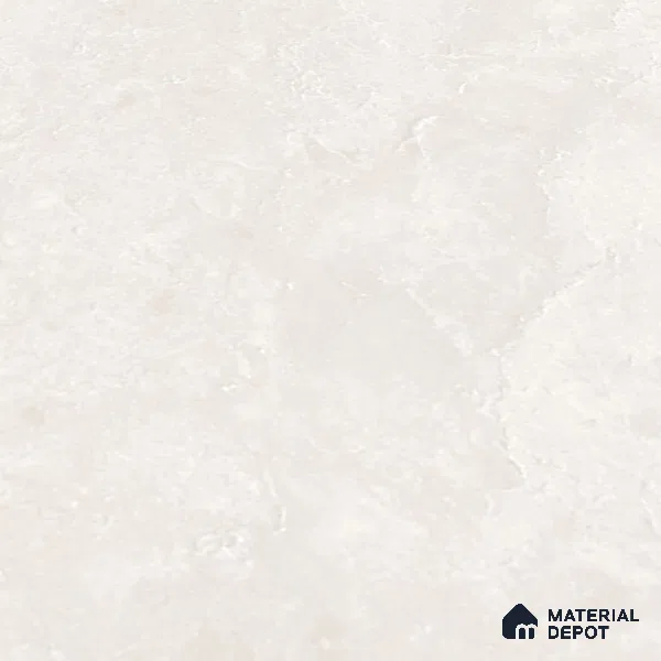 Budget Friendly Large Format Marble Floor Tile TL 10550 Lisbon Silver Glossy Finish Vitrified Tile - 15 mm | Suitable for Living Room, Bedroom, Office | Adhesive and Spacers Must be Used During Installation