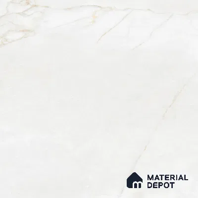 Marble Look Floor & Wall Tile TL 09448 | Glossy Finish 6 ft x 4 ft Vitrified Tile - 15 mm | Suitable For Kitchen, Bathroom, Bedroom & Office | Adhesive and Spacers Must be Used During Installation