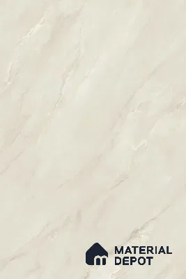 Large Format Marble Floor Tile TL 09443 Iceland Crema Glossy Finish Vitrified Tile - 15 mm | Suitable for Living Room, Bedroom, Office | Adhesive and Spacers Must be Used During Installation