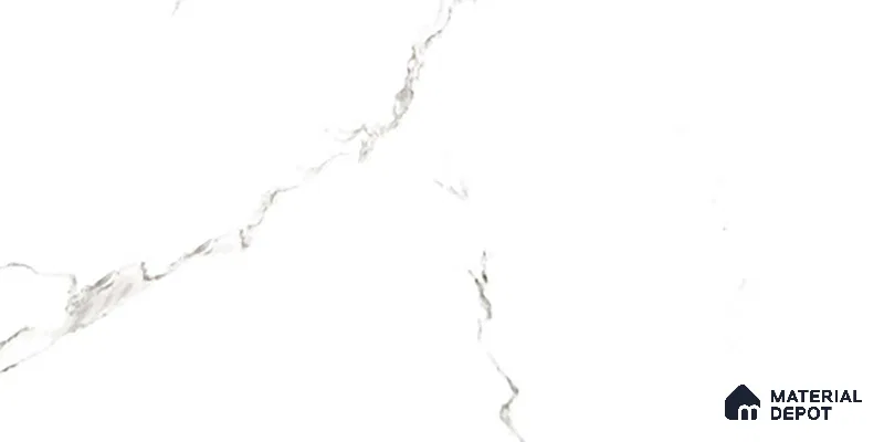 Marble Look Wall Tile 21555 L TL 09793 2 ft x 1 ft Glossy Finish Ceramic Tile - 9 mm