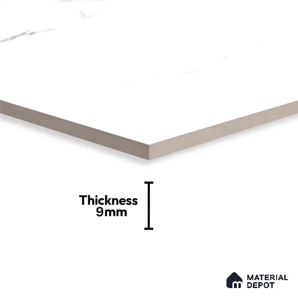 Marble Look Wall Tile 21555 L TL 09793 2 ft x 1 ft Glossy Finish Ceramic Tile - 9 mm