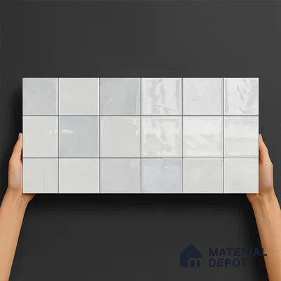 Faux Subway Look 22191-L TL 09795 2 ft x 1 ft Glossy Finish Ceramic Wall Tile - 9 mm