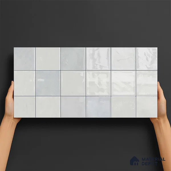 Faux Subway Look 22191-L TL 09795 2 ft x 1 ft Glossy Finish Ceramic Wall Tile - 9 mm